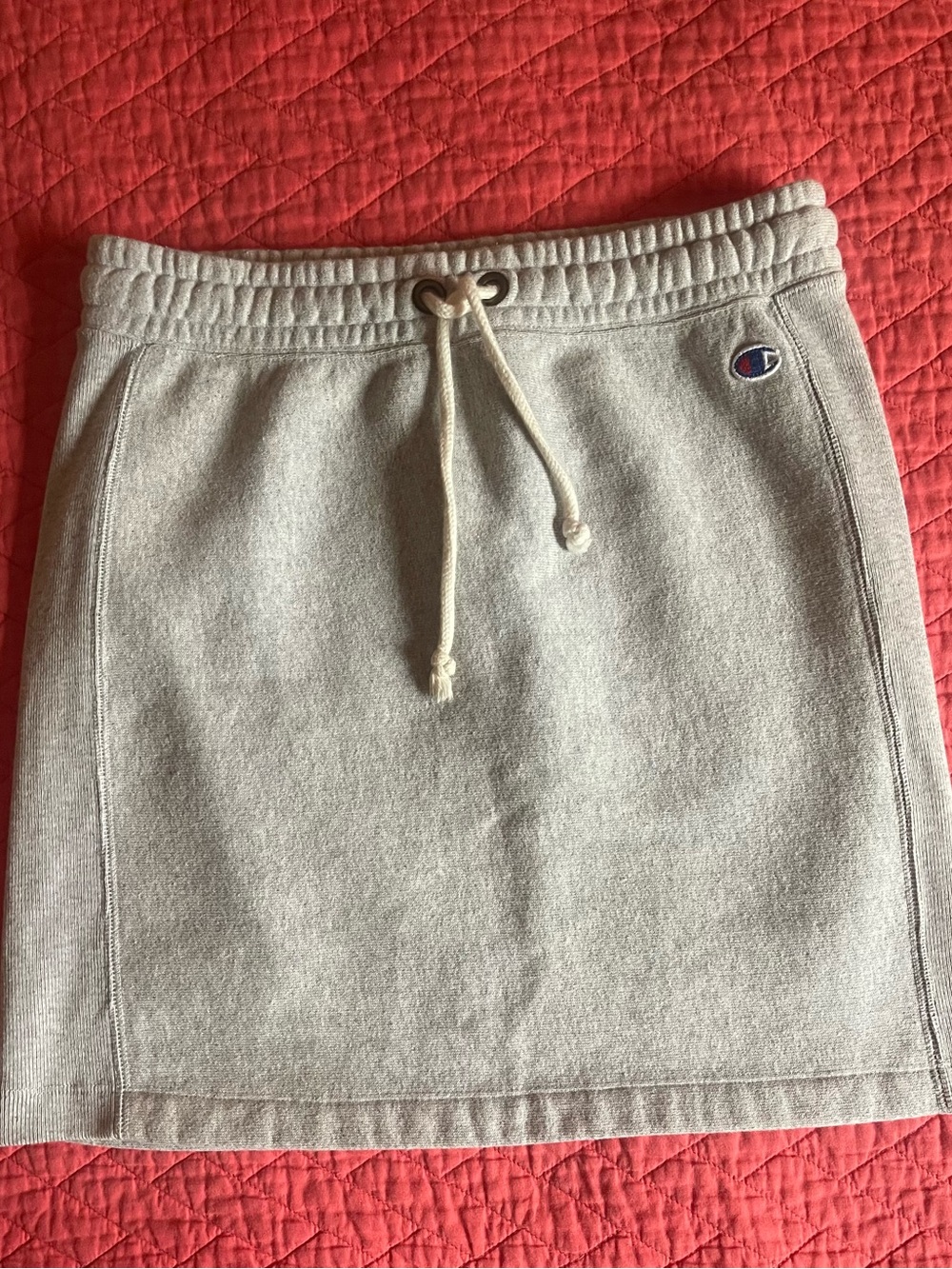 Champion Gray Drawstring Sweat Skirt